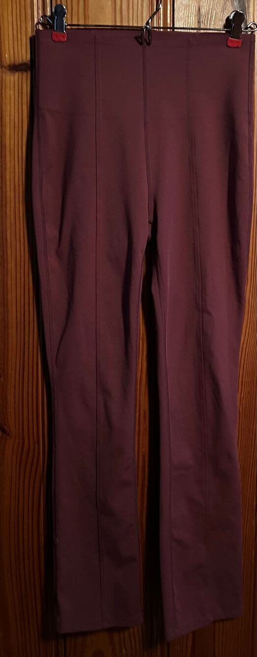 Halara women’s tummy control legging burgundy 7/8 length size gym workout small